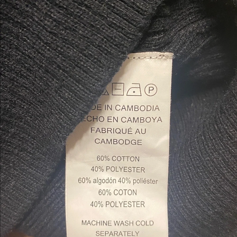 EUC MICHAEL KORS Cut Out Gold Hardware Logo Sleeveless Sweater L - Picture 5 of 7